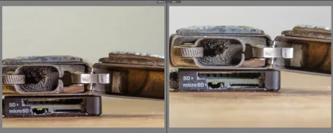 Panasonic GH6 vs OM-D E-M1 Mark II Noise Test